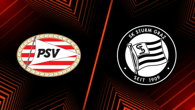 PSV Eindhoven vs Sturm Graz