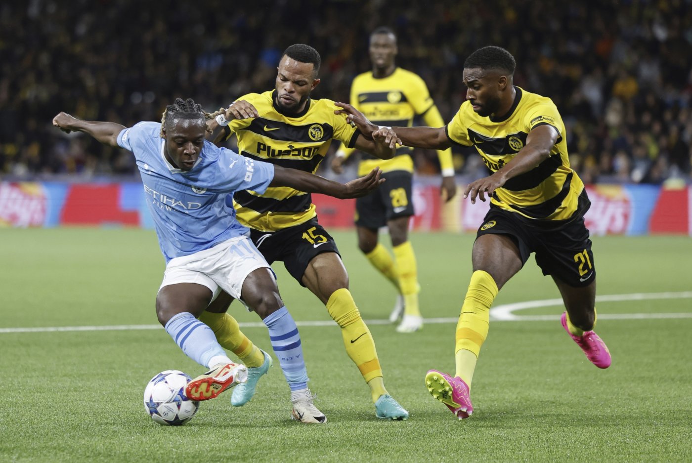 Man City vs Young Boys