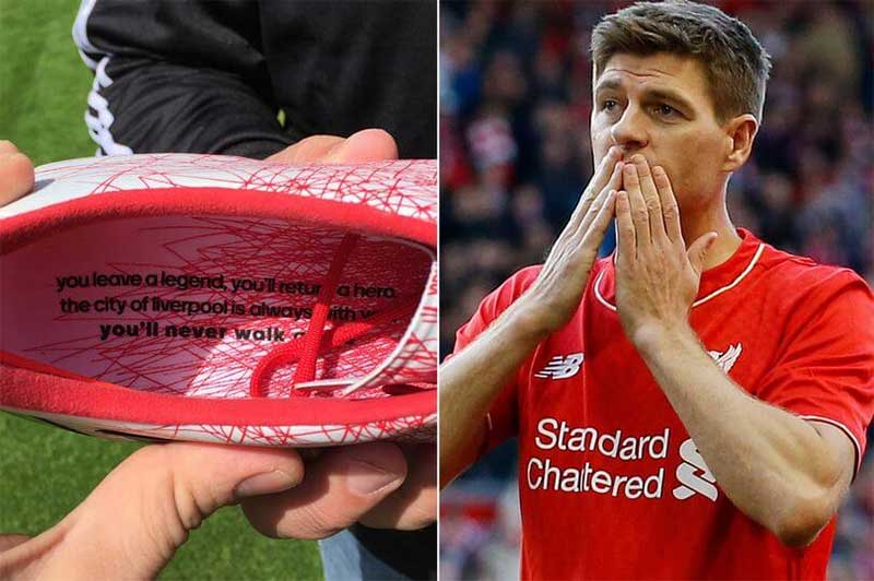 Đôi giày đá bóng của Steven Gerrard