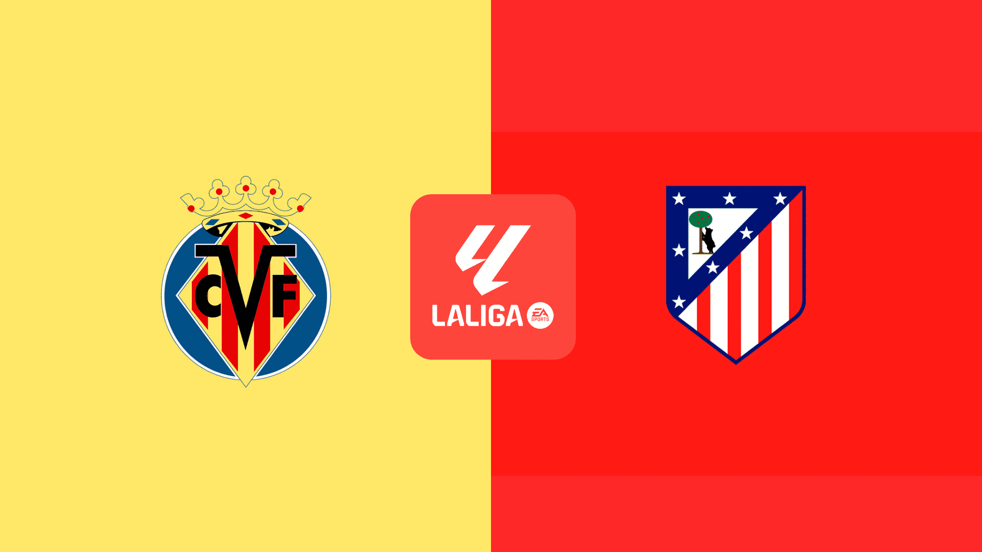 Trực tiếp Villarreal vs Atletico Madrid